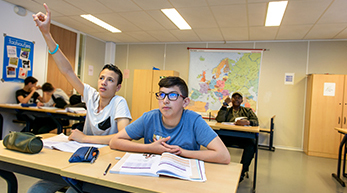 Iedersland college biedt de leerlingen kleine klassen